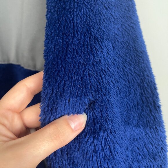 Patagonia R3 Hi Loft Regulator Fleece Blue Ful Zip Polartec Jacket Mens L FLAW - Picture 4 of 8